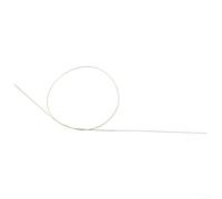 Varillas de soldadura plateadas para hacer joyas, 4 piezas de alambre de soldadura dorado de 50 cm, 0,5/0,7/1/1,5 mm, juego de varillas de soldadura de aleación de cobre plateado con bajo punto de