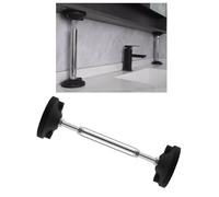 Varillas de soporte ajustables de acero inoxidable con diseño antideslizante para armarios y paneles de yeso de 27 a 41 cm, soluciones de soporte versátiles de fácil instalación y resistentes