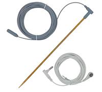 Varillas de tierra, estacas de antena portátiles, juego de generador de puesta a tierra - para piscina, acuario, instalaciones eléctricas, vara de deseo, agua