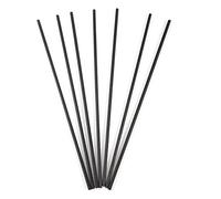 Varillas difusoras de fibra negra, 4 mm x 240 mm (70 unidades)