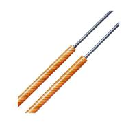 Varillas Hidráulicas Para Toyota Para Supra Para A70 1986-1993 620mm 654710003R Portón Trasero Soporte Elevación Resortes Gas Amortiguador(Orange Carbon Fiber)