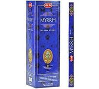 Varillas Incienso HEM Mirra - - Juego de 3 cajas de 8 palillos - Patines