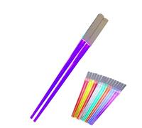 Varillas luminosas, palillos brillantes | Varillas divertidas de calidad alimentaria,Herramientas de cocina de palillos reutilizables, palillos seguros de luz LED para fideos de sushi, alimentados