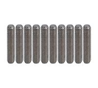 Varillas M4 de acero inoxidable desgaste de alta dureza resistente a la barra de rosca de tachuelas duraderas para equipos de ingeniería (4808-0004-0020)