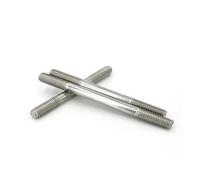 Varillas roscadas de doble extremo, M3-M8, acero inoxidable 304 A2, pernos prisioneros sin cabeza for uso industrial y alimentario(M5 55mm)