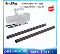 SmallRig 15mm Carbon Fiber Rods (Pair, 8") 5211