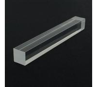 Varillas sólidas cuadradas de PMMA, 10 Uds., 100mm, 200mm, 300mm, 500mm, varillas transparentes extruidas, barra cuadrada acrílica(500MM*5 * 5MM)