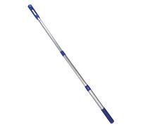 Varillas telescópicas retráctiles para piscina, 3 secciones, barra de extensión ligera para conectar cepillos de red