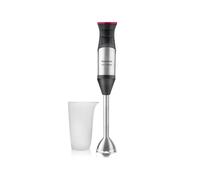 Taurus Bapi 1200 Inox, Batidora de Mano, 1200 W, Bate y Pica Hielo, Cable Largo 110cm, 20 Velocidades Ajustables, Agarre Ergonómico, Turbo Rotation System, Libre de BPA, Incluye Vaso Medidor