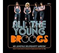 Various Artists All the Young Droogs: 60 Juvenile Delinquent Wrecks (CD) Box Set