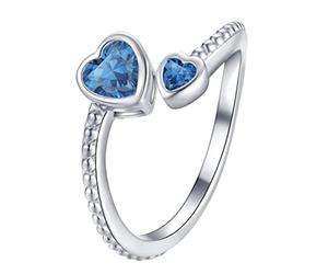 Varios anillos Set Descompresión Rotierender Ring Descompression Ring Regalo de Cumpleaños para usted Minimalistic Crystal Ring Geburtssteine Strassring Einstellbare Öffnung Ringe Kinder Jungs Schwarz