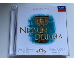 Varios Artistas - 20 Great Tenor Arias - "Nessun Dorma" - Bizet / Donizetti / Puccini / Verdi etc.