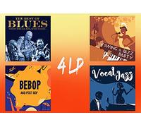 Varios Artistas - 4 Vinilo - The Best Of Blues, Swing & Jazz, Bebop, Vocal Jazz Preferenze