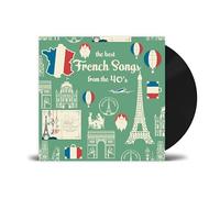 Varios artistas - The best French Songs from the 40's Vinilo - Édith Piaf, Charles Trenet, Juliette Gréco
