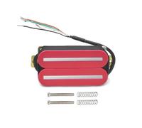 Varios Colores De Pastillas Eléctricas De Doble Vía Para Guitarras Son Adecuados Para Principiantes Puente de guitarra eléctrica pastilla eléctrica(Pink)