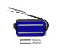 Varios Colores De Pastillas Eléctricas De Doble Vía Para Guitarras Son Adecuados Para Principiantes Puente de guitarra eléctrica pastilla eléctrica(Dark Blue)