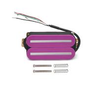 Varios Colores De Pastillas Eléctricas De Doble Vía Para Guitarras Son Adecuados Para Principiantes Puente de guitarra eléctrica pastilla eléctrica(Purple)