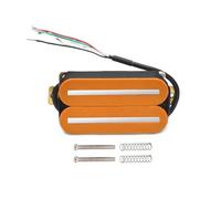 Varios Colores De Pastillas Eléctricas De Doble Vía Para Guitarras Son Adecuados Para Principiantes Puente de guitarra eléctrica pastilla eléctrica(Orange)