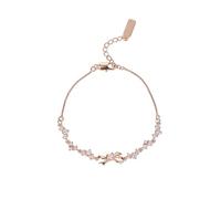 Varios cuarzo natural pequeño mm joyería pulsera de lazo pequeño para mujer, moda, delicada, suave, de alta calidad, sentido de la mano, joyería de rodonita conectada pulsera mm anillos, talla única