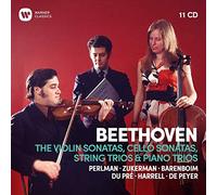 Varios - Daniel Barenboim, Pinchas Zukerman, Jacqueline Du Pré - Varios - Beethoven: Complete Violin Sonatas (Box) (11 CD)