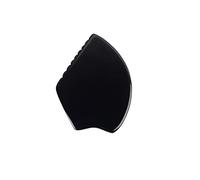 Varios Forma Negro Obsidiana Gua Sha Tool SPA Massager Beauty Product,1pcs