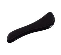 Varios Forma Negro Obsidiana Gua Sha Tool SPA Massager Beauty Product,1pcs