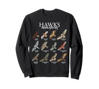 Varios halcones - aves rapaces Sudadera