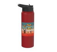 Varios insectos Minibestias Insectos Entomología Amante de Stainless Steel Insulated Water Bottle