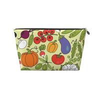 Varios Patrones Vegetales, Bolsa de artículos de tocador Bolsa de Maquillaje Bolsa de cosméticos Bolsa de artículos de tocador de Viaje portátil