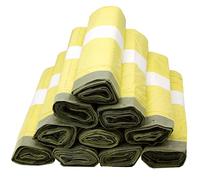 Variosan 11480 Saco amarillo para basura, 130 unidades, 10 rollos en una cartón, 90 L, 15 µ