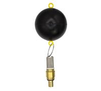 VARIOSAN Juego de extracción flotante 12494, 2,5 cm, bola flotante, cesta de succión, válvula antirretorno, boquilla de manguera.