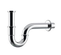 Variosan Sifón universal para lavabo 12951, 1,25 pulgadas x 32 mm, acero inoxidable, cromado