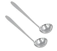 various 2 Cazos de Servir Acero INOX y acabado brillante. Aptos para lavavajillas,Colección Minimal 28,6 x 8,9 cm (Cazo de Servir)…