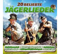 Various - 20 Beliebte Jägerlieder; Ein Waidmannsheil; Der alte Jäger; Wenn das Jagdhorn schallt; Zwei rehbraune Augen; Sankt Hubertus; Auf der Gamsjagd; Jägers Abschied; Oeschs die Dritten; Zillertal Pur; Pseirer Spatzen; Pagger Buam; Schürzenjäger; Jagd