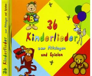 Various - 36 Kinderlieder Zum Mitsingen und Spiele