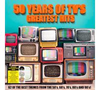 Various - 50 Years of TV's Greatest Hits - 2LP 30cm Moucheté [Vinilo]