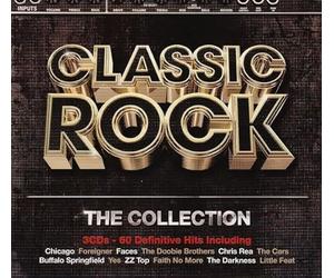 Various - 60 Hits of Classic Rock Collection Fraturing Chicago, ZZ Top, Foreigner, The Doobie Brothers and more.. [3 CD, Box Set]