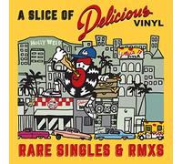 Various - A Slice of Delicious Vinyl: Rare Singles & RMXS (Red Vinyl) [Vinilo]