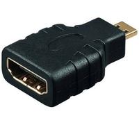 Various Adaptador HDMI 19p (BU.) - 19p Micro (St.) Dorado