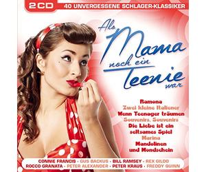 Various - ALS MAMA NOCH EIN TEENIE WAR; 40 unvergessene Schlager aus den 50er 60er und 70er; incl. Zwei kleine Italiener; Marina; Wenn Teenager träumen; Ramona; Souvenirs; Die Liebe ist ein seltsames Spiel; Mandolinen und Mondschein; Pigalle; Heimweh; Moonlight;