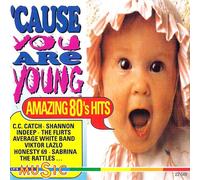 Various - amazing 80's hits (CD Compilation, 15 Tracks) c.c. catch - 'cause you are young / the belle stars - the clapping song / honesty - french kiss / first patrol - theme from rambo II / shannon - give me tonight / average white band - let's go round again (original single mix) / jack goldbird (drafi deutscher) - can i reach you / kirsty mac coll - a new england etc.