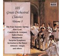 VARIOUS ARTISTS 101 Great Orchestral Classics 5 (CD) (Importación USA)