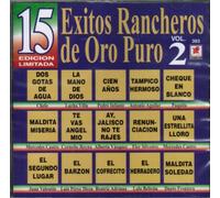Various Artists - 15 Exitos Rancheros De Oro 2