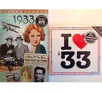 Various Artists - 1933 Birthday Gifts Set - 1933 I Heart CD , 1933 DVD and 1933 Greeting Card