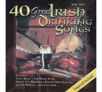 Various Artists 40 Great Irish Drinking Songs (CD) Album (Importación USA)