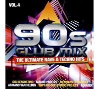 Various Artists – 90s Club Mix Vol. 4 – The Ultimative Rave & Techno Hits – CD (2 discos)