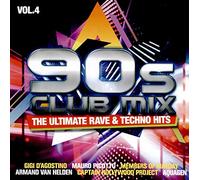 Various Artists – 90s Club Mix Vol. 4 – The Ultimative Rave & Techno Hits – CD (2 discos)