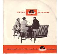 VARIOUS ARTISTS - An der Musikbar-Eine musikalische Plauderei über Stars und Schlager (7" Vinyl Single)(1957)(Polydor 002001)