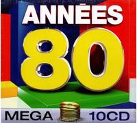 Various Artists - Annee 80mega 10 CD [Import]