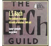 VARIOUS ARTISTS - Bach Goldberg Variations Bwv 988. (Gustav Leonhardt Harpsichord. Licensed From Vanguard Clas